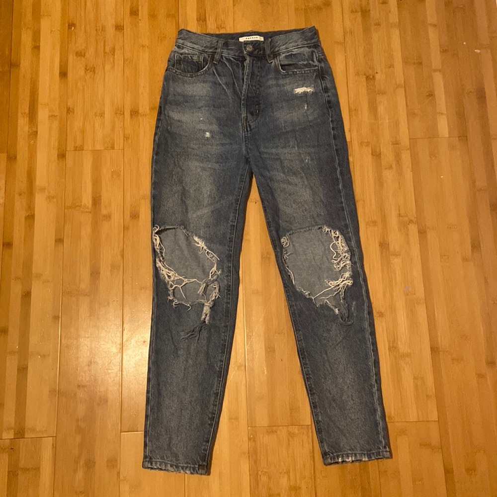 Ultra High Rise Slim PacSun Jeans Dark wash